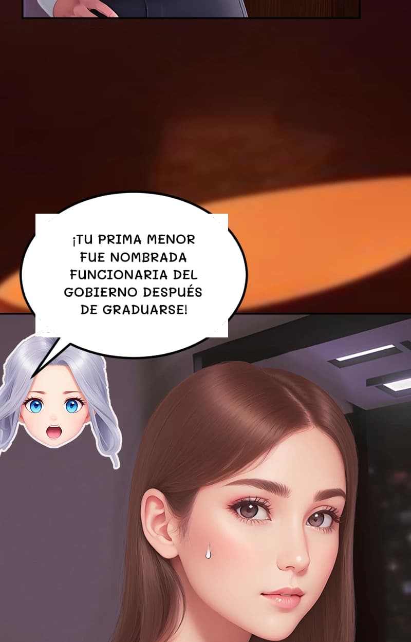 ¡Tu prima menor fue nombrada funcionaria del gobierno después de graduarse!