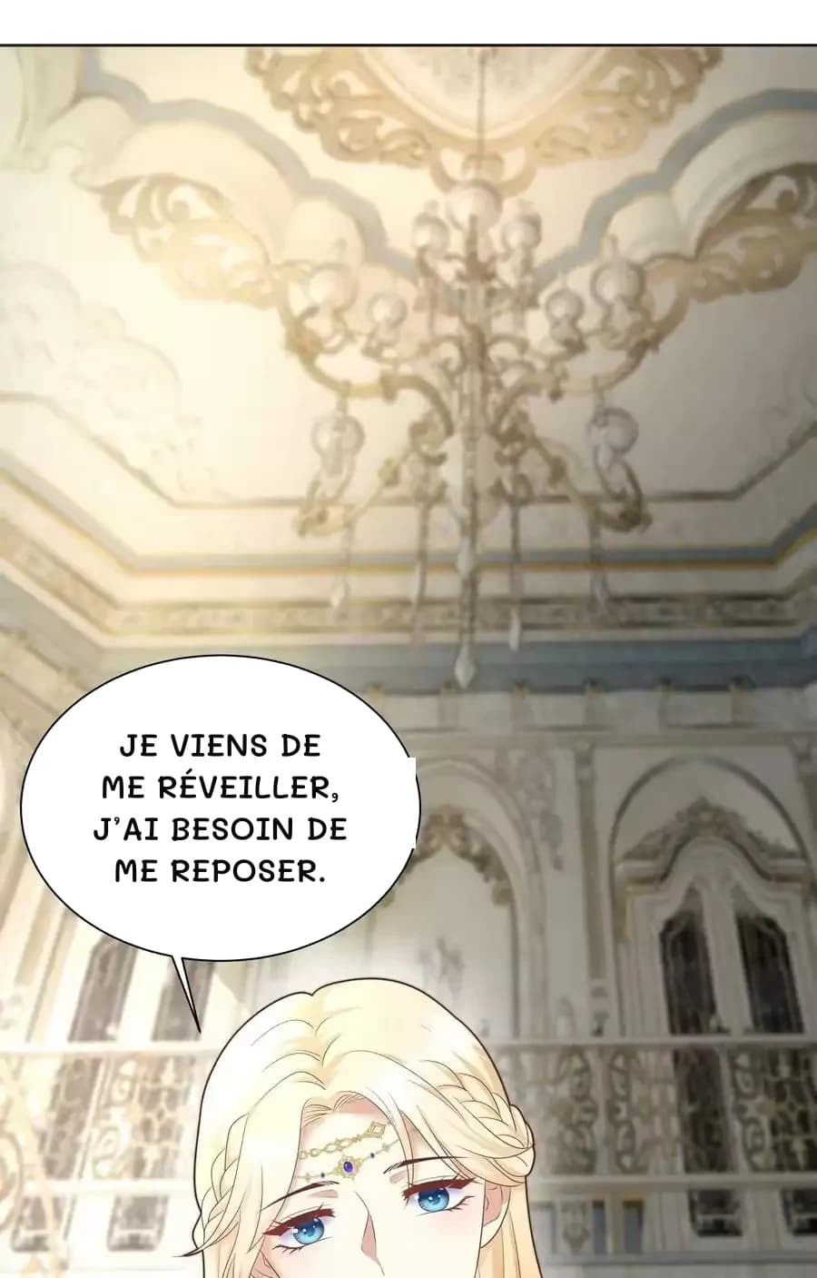 Je viens de me réveiller, j’ai besoin de me reposer.