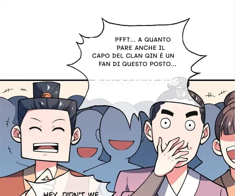 Pfft... A quanto pare anche il capo del clan Qin è un fan di questo posto...
