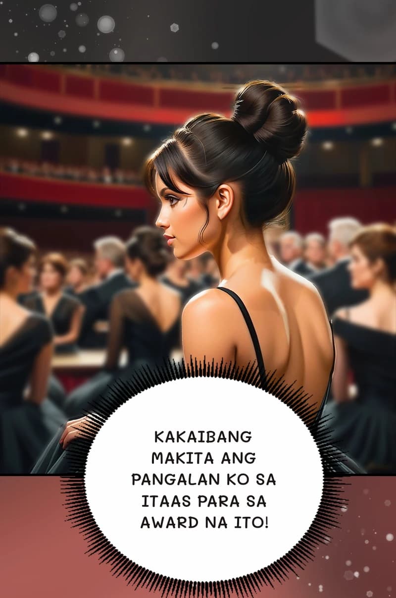 Kakaibang makita ang pangalan ko sa itaas para sa award na ito!