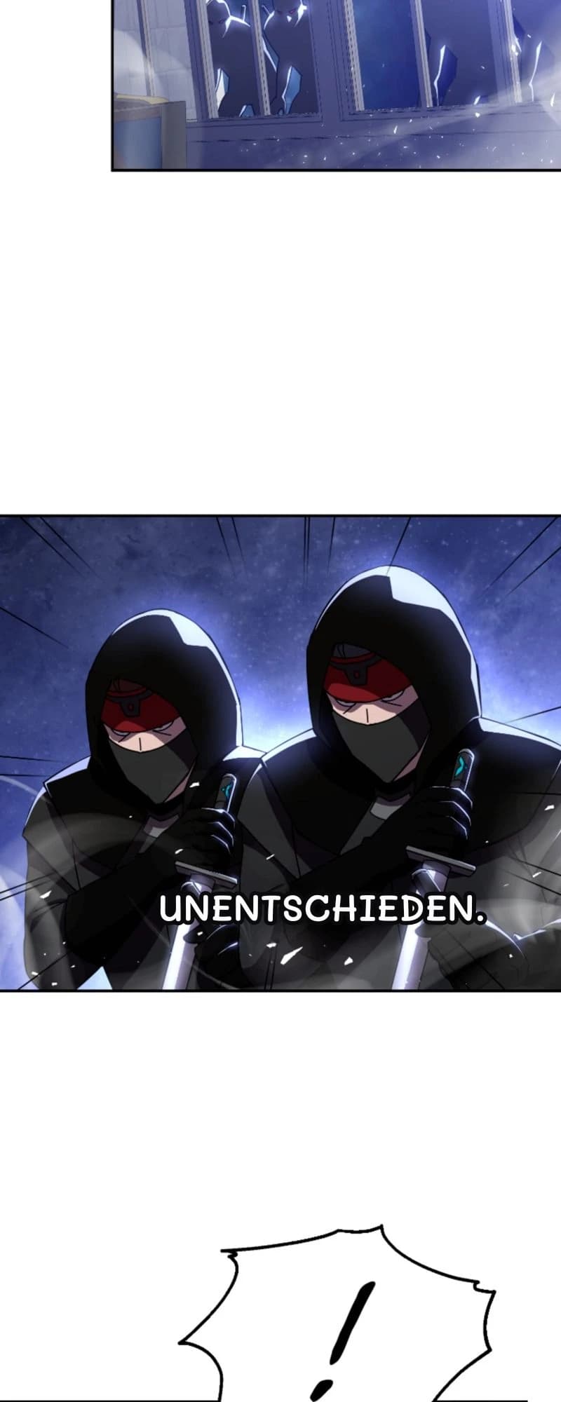 Unentschieden.