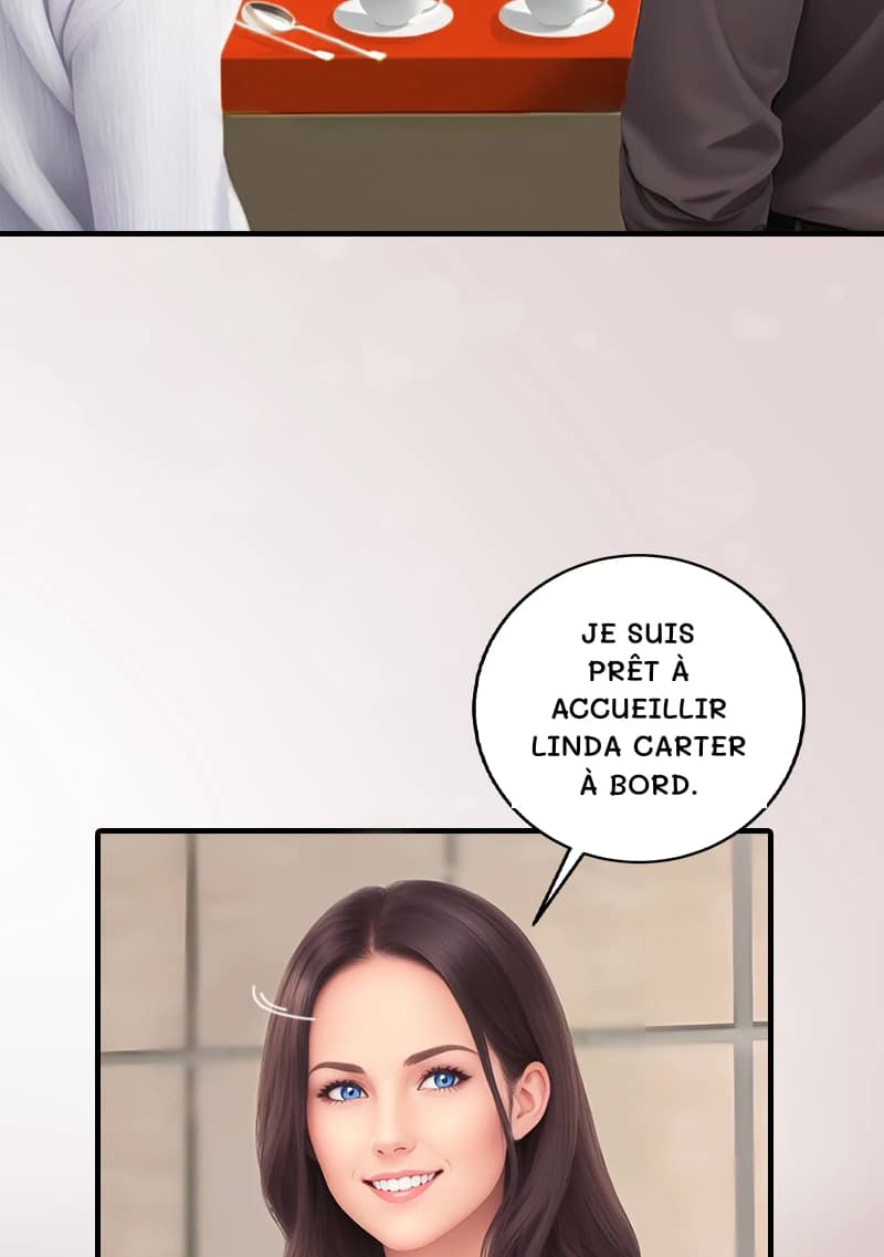 Je suis prêt à accueillir Linda Carter à bord.