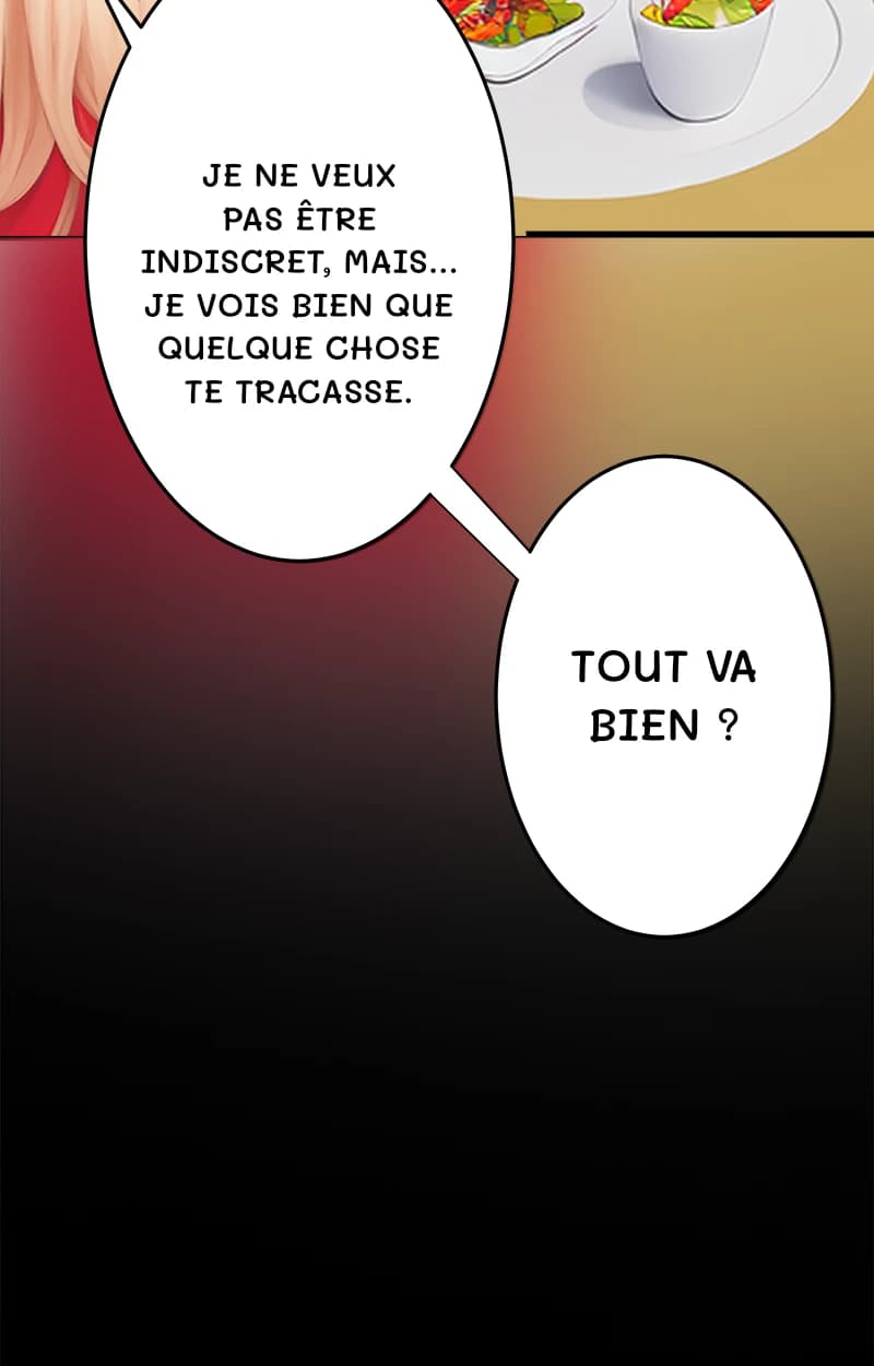 Je ne veux pas être indiscret, mais… je vois bien que quelque chose te tracasse.
Tout va bien ?