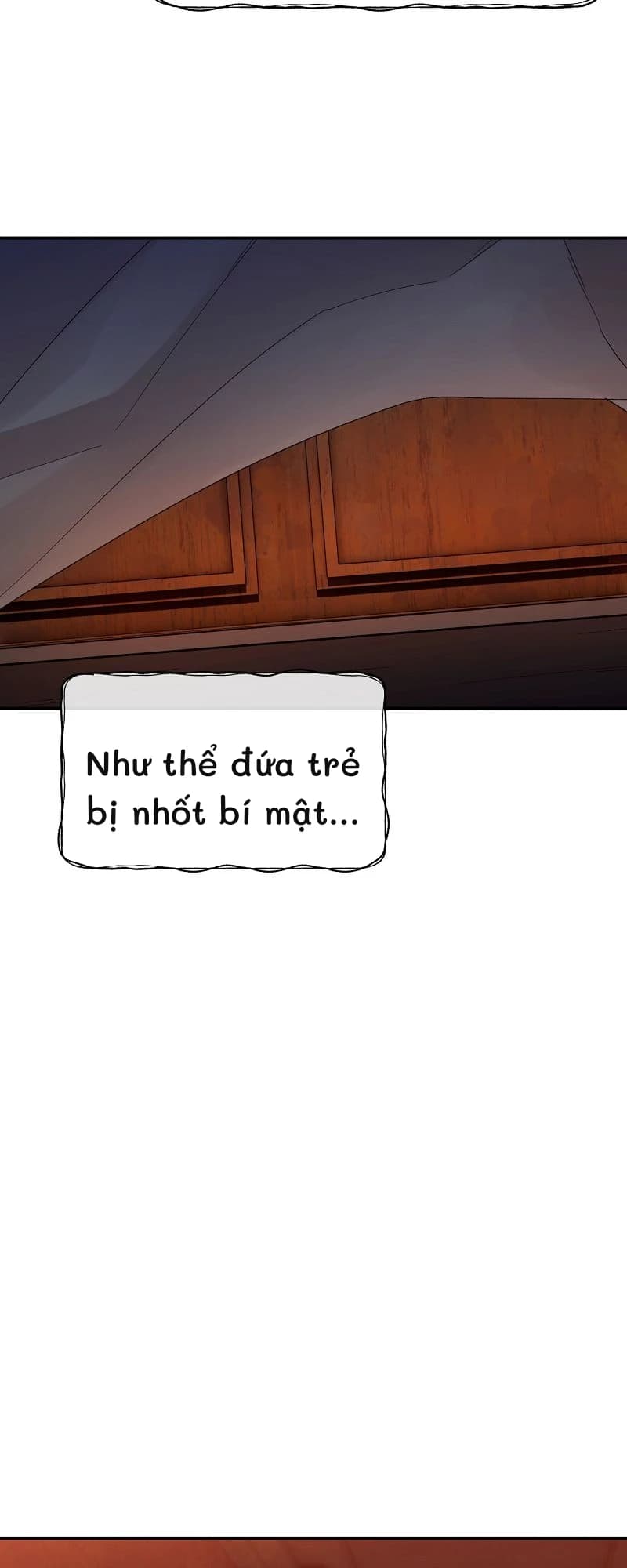 Như thể đứa trẻ bị nhốt bí mật…