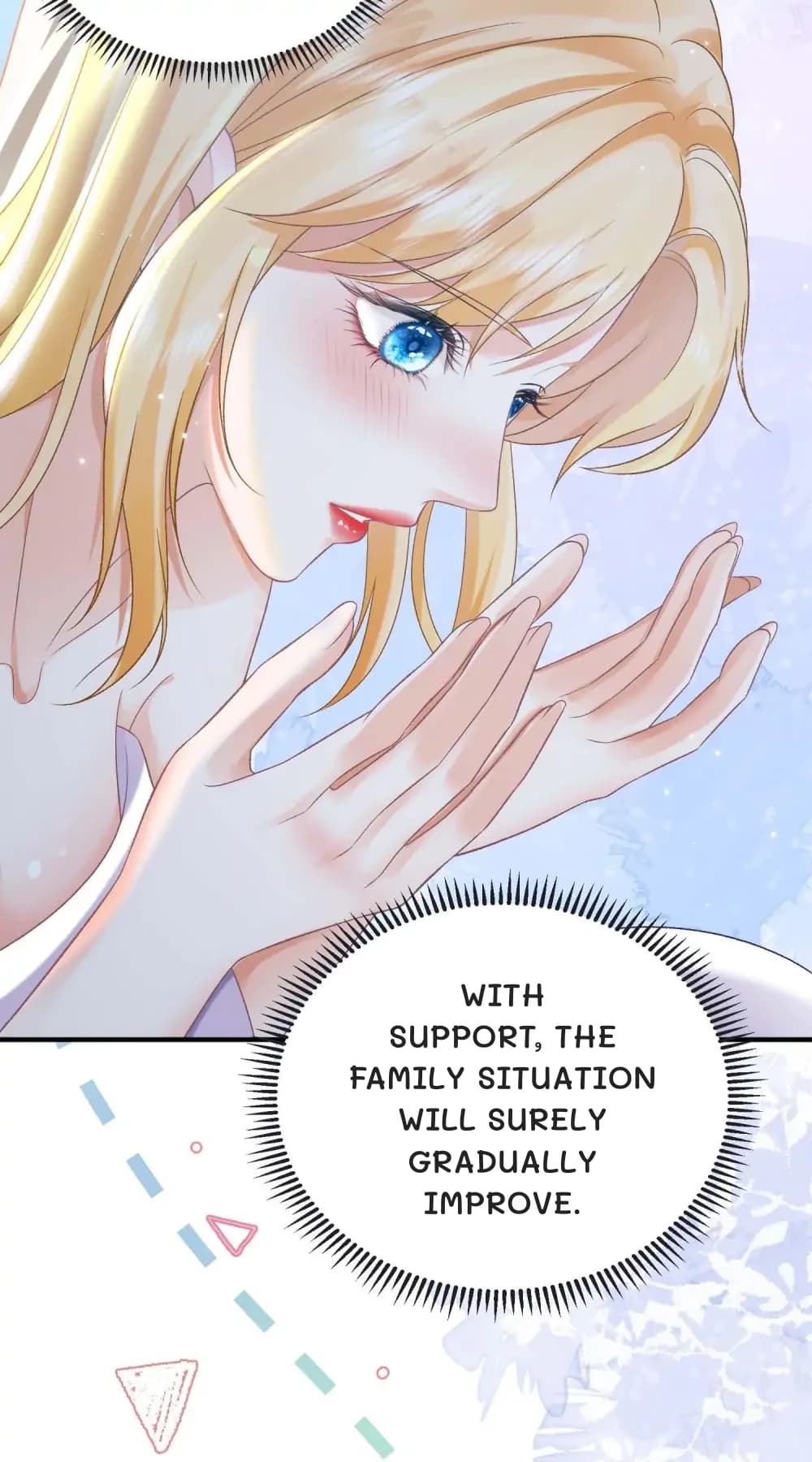 With support, the family situation will surely gradually improve.