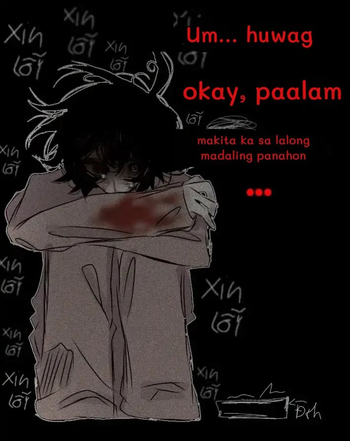 Um... huwag
okay, paalam
makita ka sa lalong madaling panahon