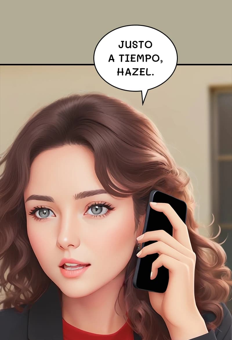 JUSTO A TIEMPO, HAZEL.