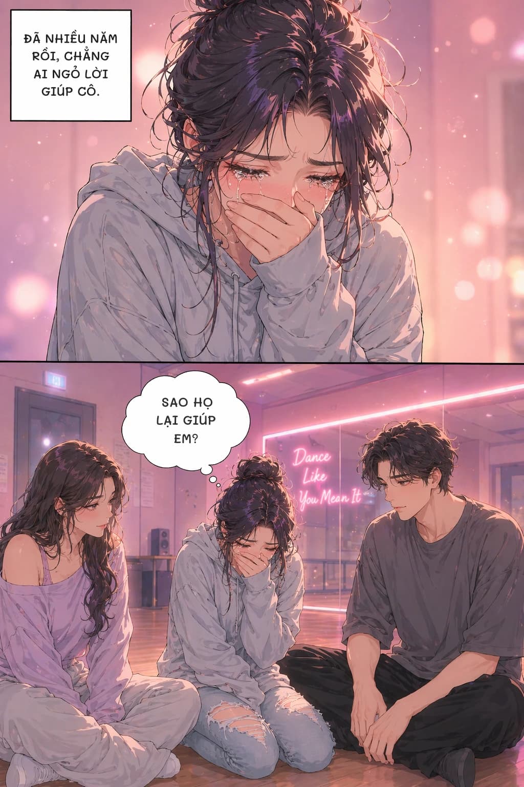 ĐÃ NHIỀU NĂM RỒI, CHẲNG AI NGỎ LỜI GIÚP CÔ.
Sao họ lại giúp em?