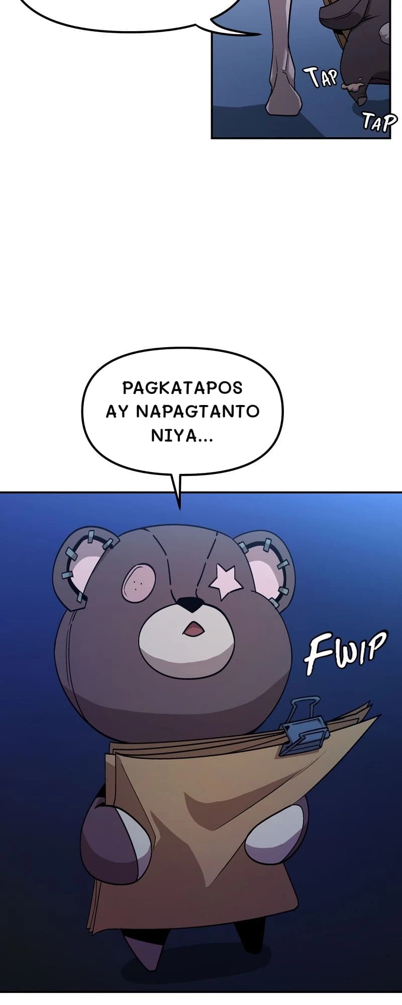 Pagkatapos ay napagtanto niya...