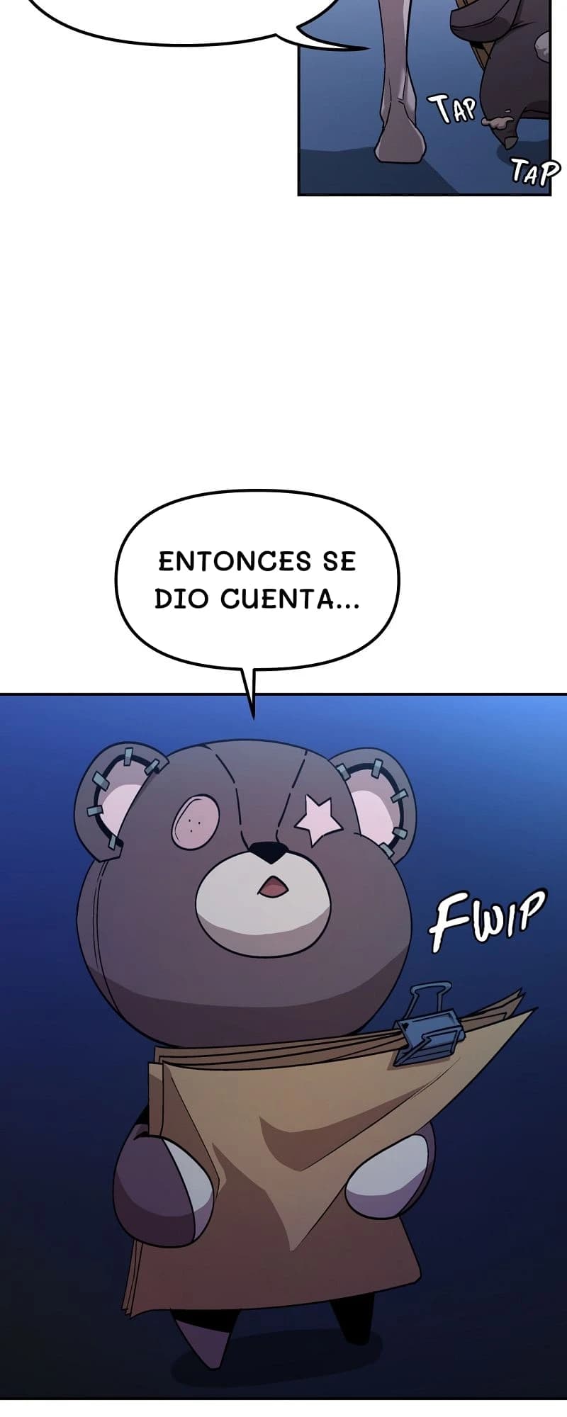 Entonces se dio cuenta...