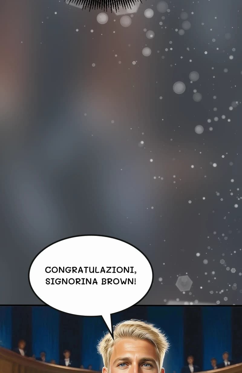 Congratulazioni, signorina Brown!
