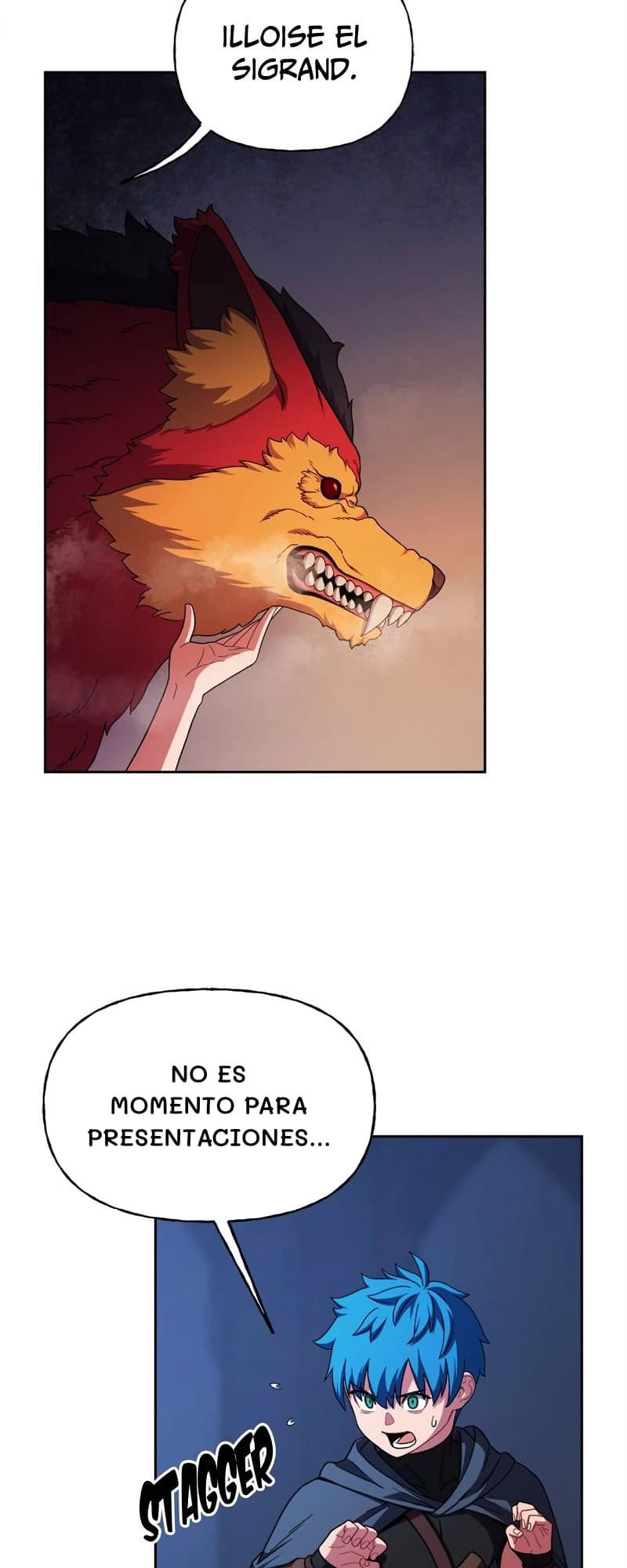 No es momento para presentaciones...