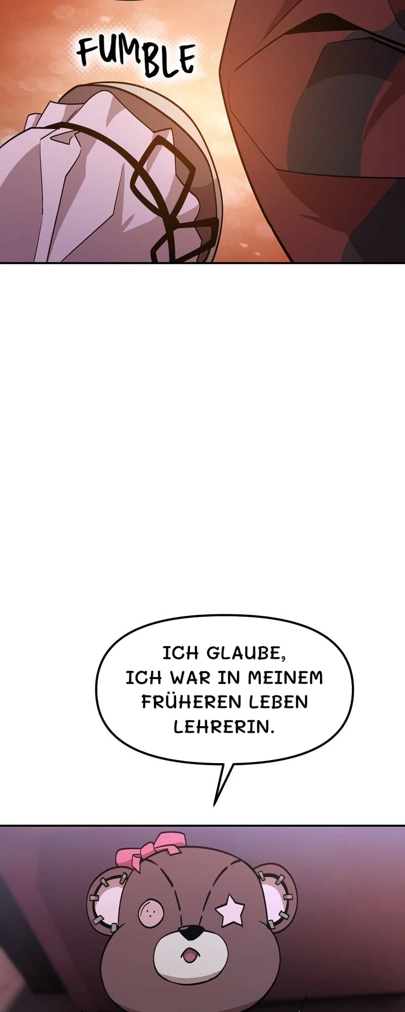 Ich glaube, ich war in meinem früheren Leben Lehrerin.
