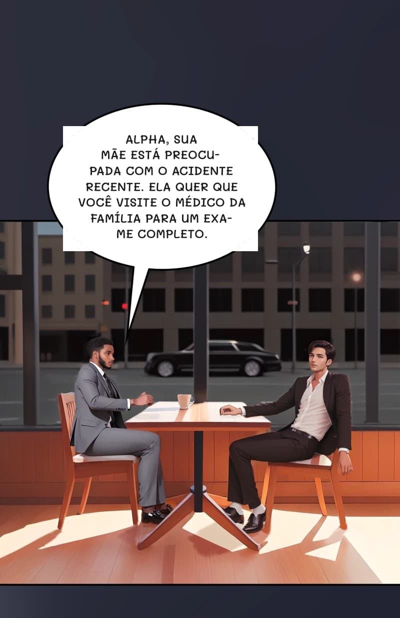 Alpha, sua mãe está preocupada com o acidente recente. Ela quer que você visite o médico da família para um exame completo.