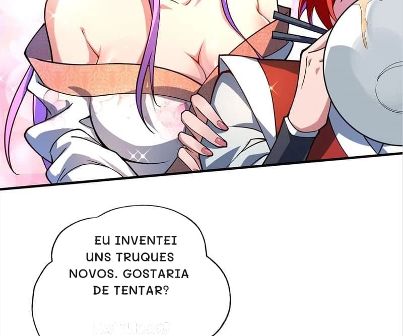 Eu inventei uns truques novos. Gostaria de tentar?