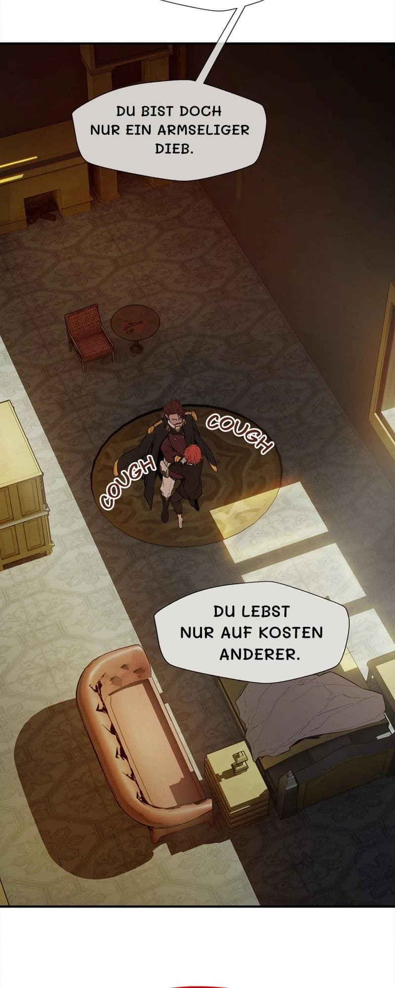 Du bist doch nur ein armseliger Dieb.
Du lebst nur auf Kosten anderer.