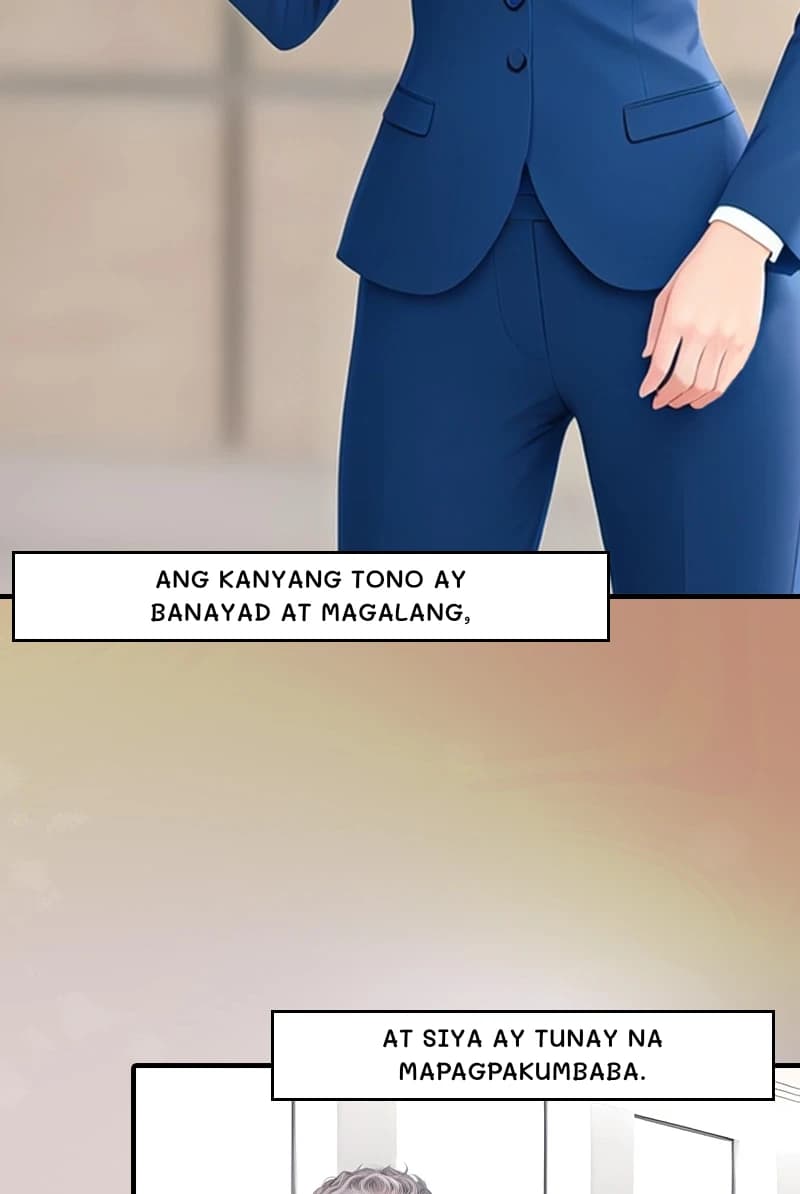 Ang kanyang tono ay banayad at magalang,
At siya ay tunay na mapagpakumbaba.