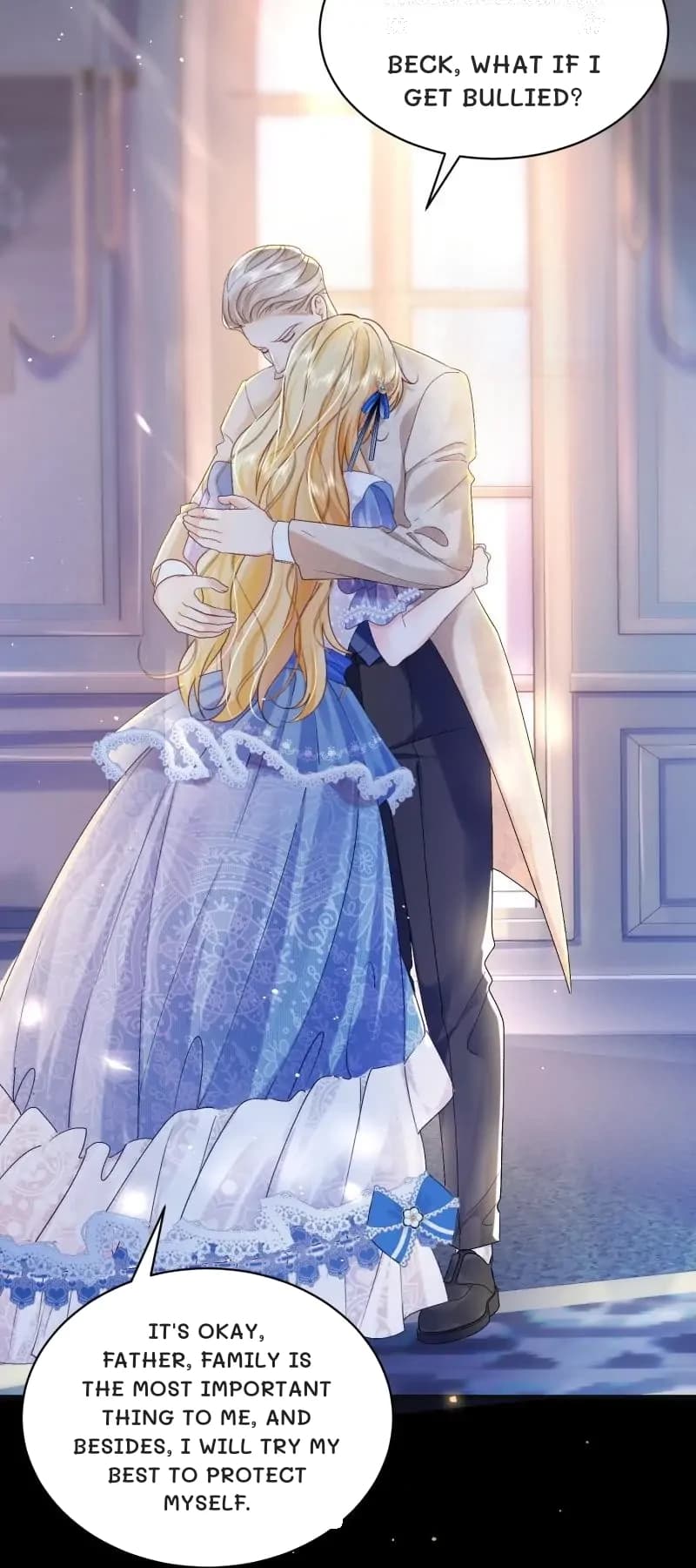 Beck, what if I get bullied?
It's okay, father, family is the most important thing to me, and besides, I will try my best to protect myself.
