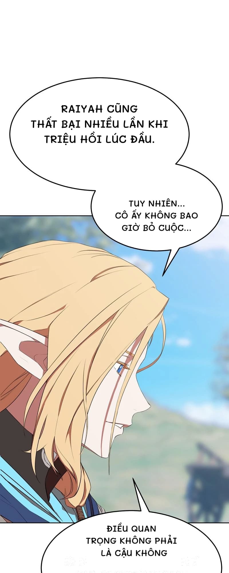Raiyah cũng thất bại nhiều lần khi triệu hồi lúc đầu.
Tuy nhiên... Cô ấy không bao giờ bỏ cuộc...
Điều quan trọng không phải là cậu không