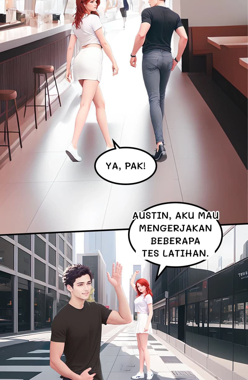 Ya, Pak!
Austin, aku mau mengerjakan beberapa tes latihan.