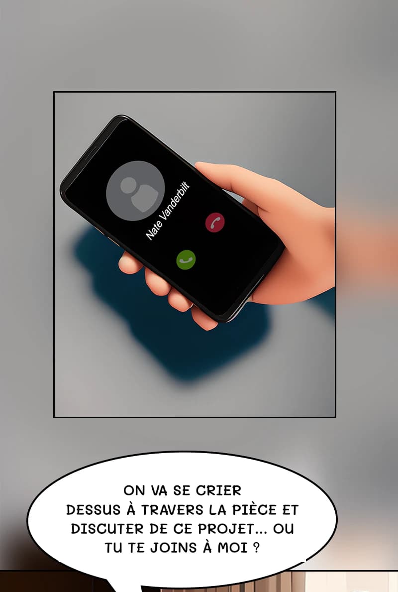 On va se crier dessus à travers la pièce et discuter de ce projet... Ou tu te joins à moi ?