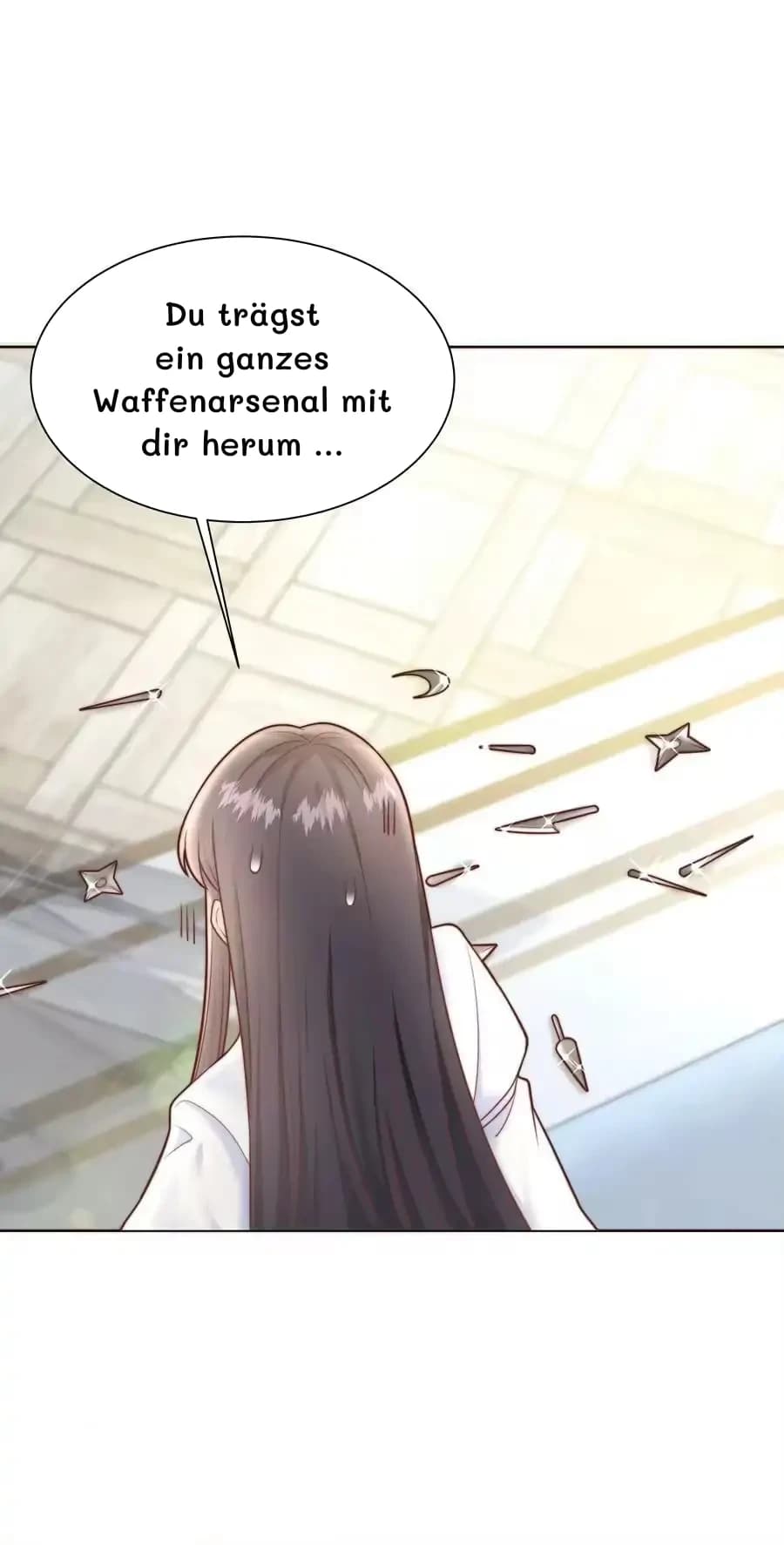 Du trägst ein ganzes Waffenarsenal mit dir herum …