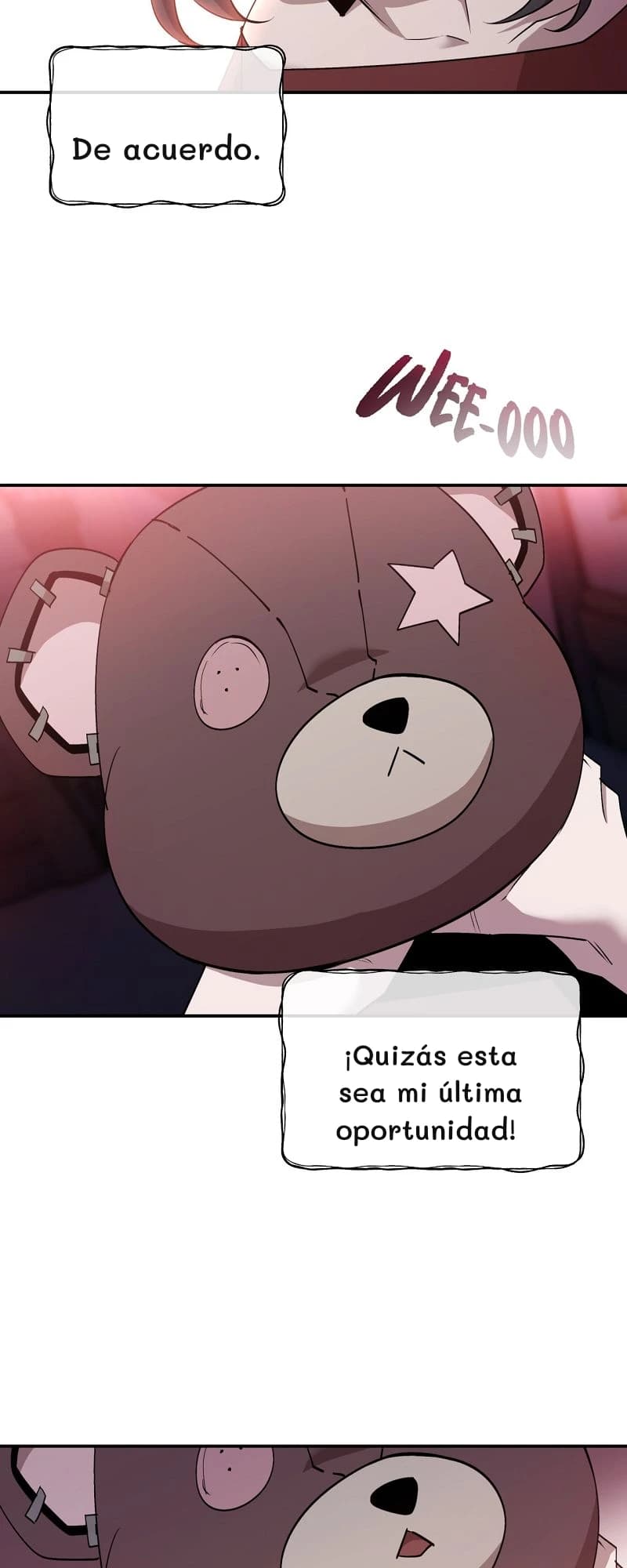 De acuerdo.
¡Quizás esta sea mi última oportunidad!