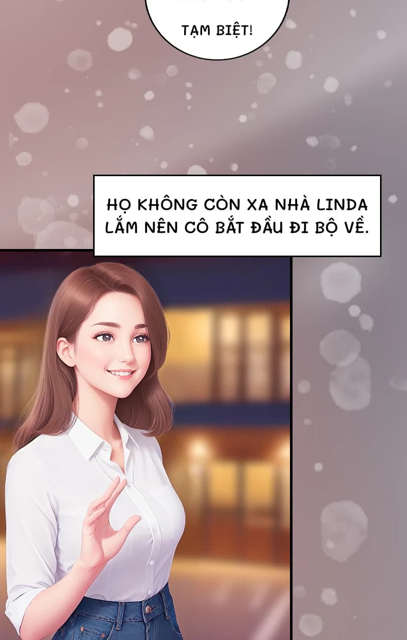 Tạm biệt!
Họ không còn xa nhà Linda lắm nên cô bắt đầu đi bộ về.