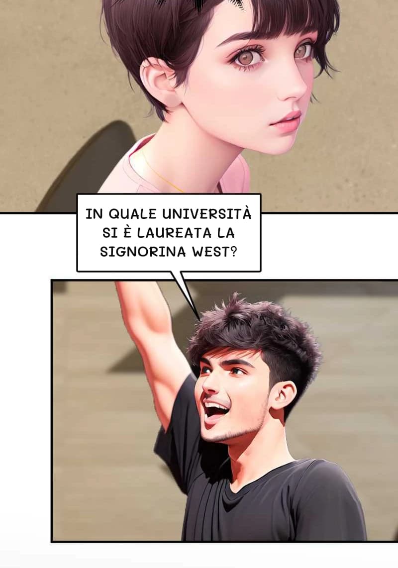 IN QUALE UNIVERSITÀ SI È LAUREATA LA SIGNORINA WEST?
