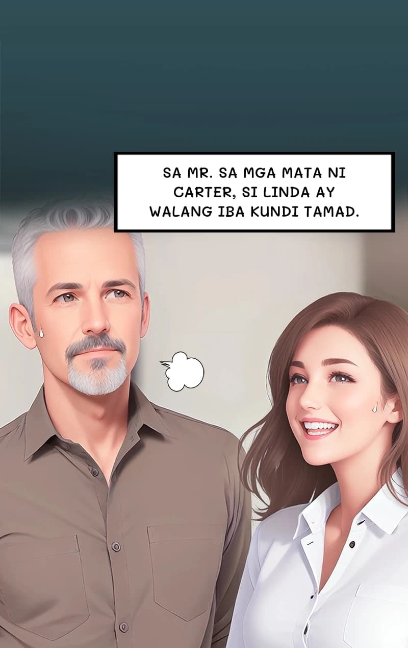 Sa mr. Sa mga mata ni Carter, si linda ay walang iba kundi tamad.
