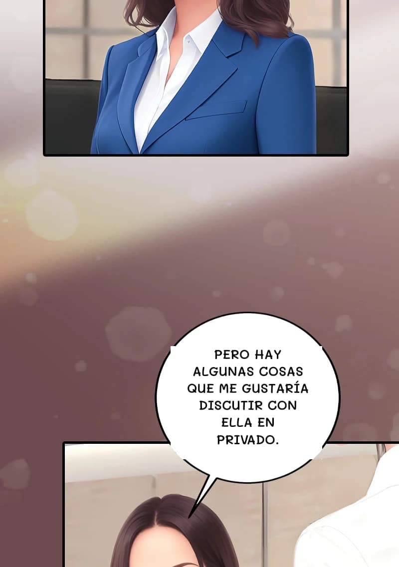 Pero hay algunas cosas que me gustaría discutir con ella en privado.