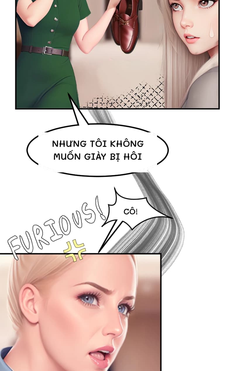 NHƯNG TÔI KHÔNG MUỐN GIÀY BỊ HÔI
CÔ!