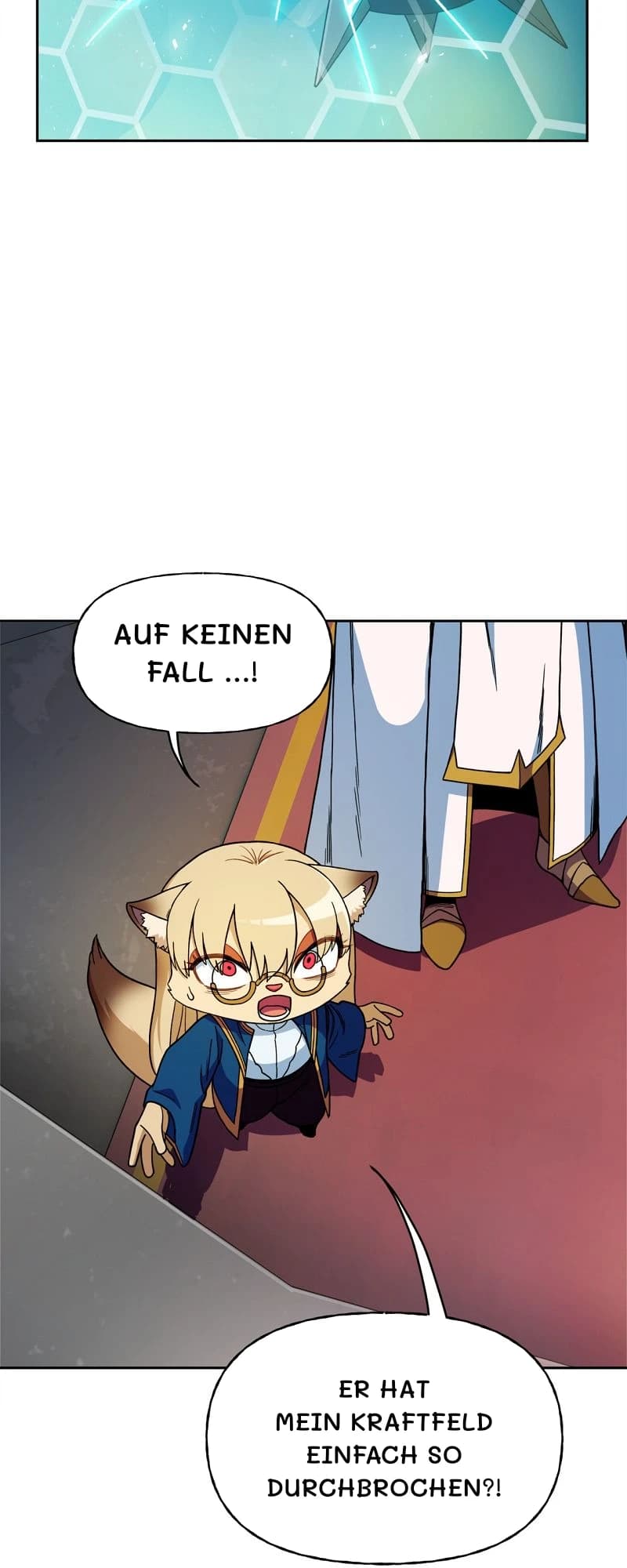 Auf keinen Fall …!
Er hat mein Kraftfeld einfach so durchbrochen?!