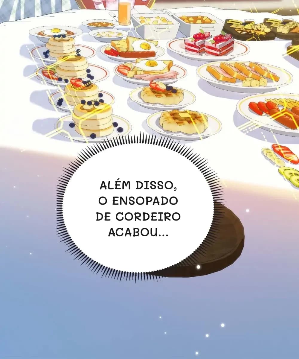 Além disso, o ensopado de cordeiro acabou...