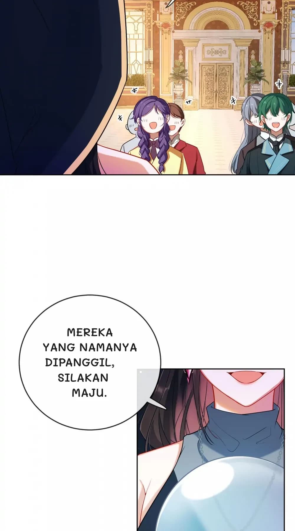 Mereka yang namanya dipanggil, silakan maju.