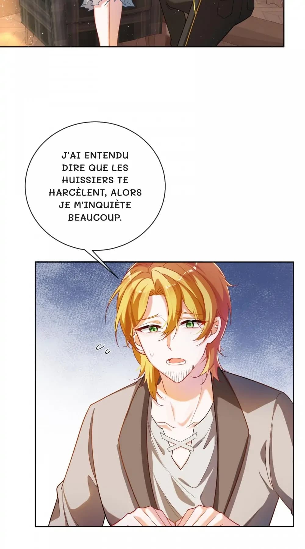 J'ai entendu dire que les huissiers te harcèlent, alors je m'inquiète beaucoup.
