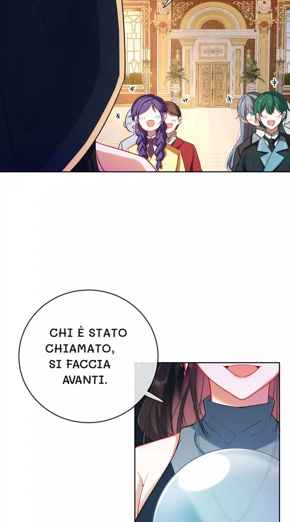 Chi è stato chiamato, si faccia avanti.