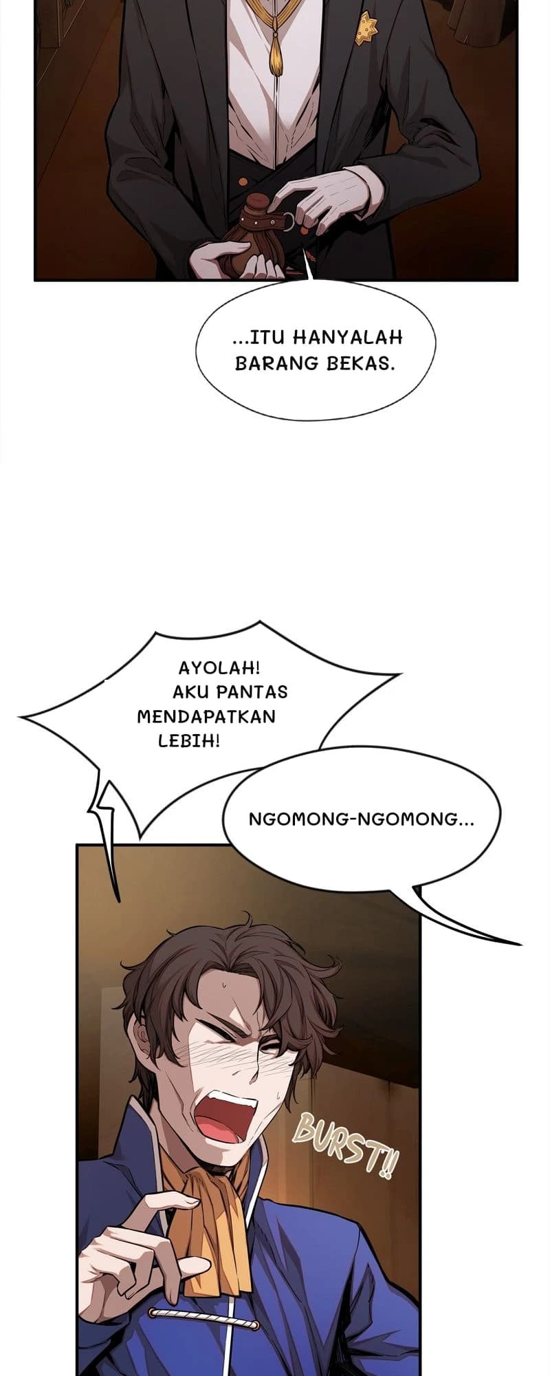 ...itu hanyalah barang bekas.
Ayolah! Aku pantas mendapatkan lebih!
Ngomong-ngomong...
