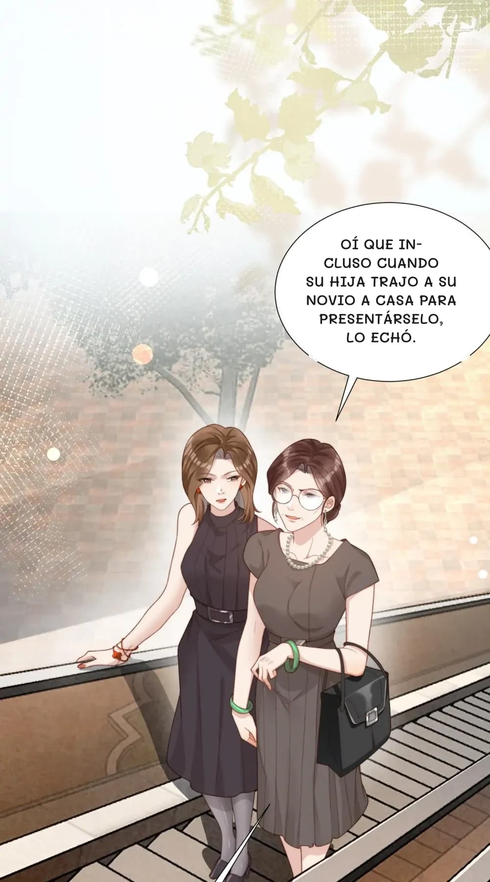 Oí que incluso cuando su hija trajo a su novio a casa para presentárselo, lo echó.