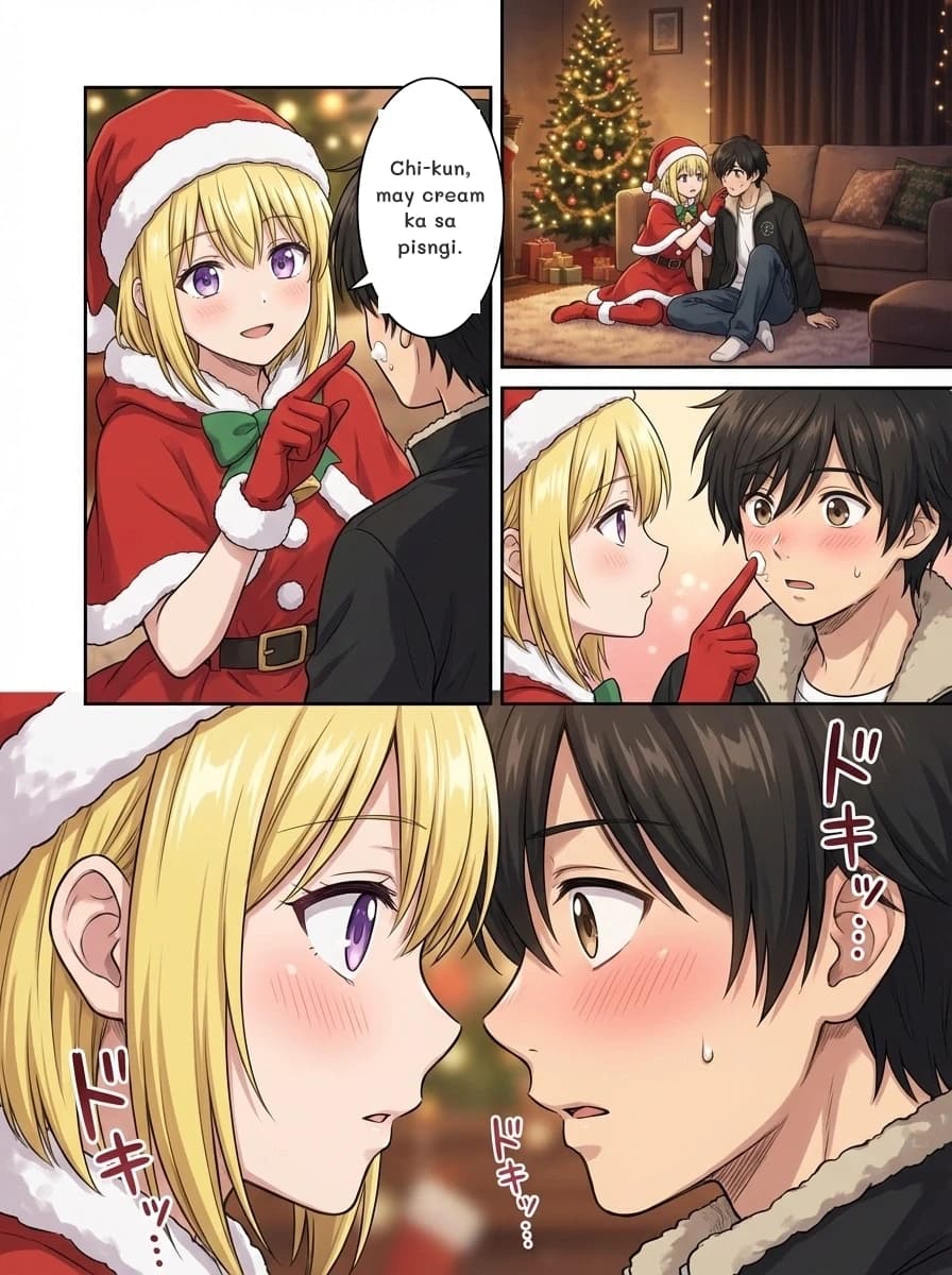 Chi-kun, may cream ka sa pisngi.