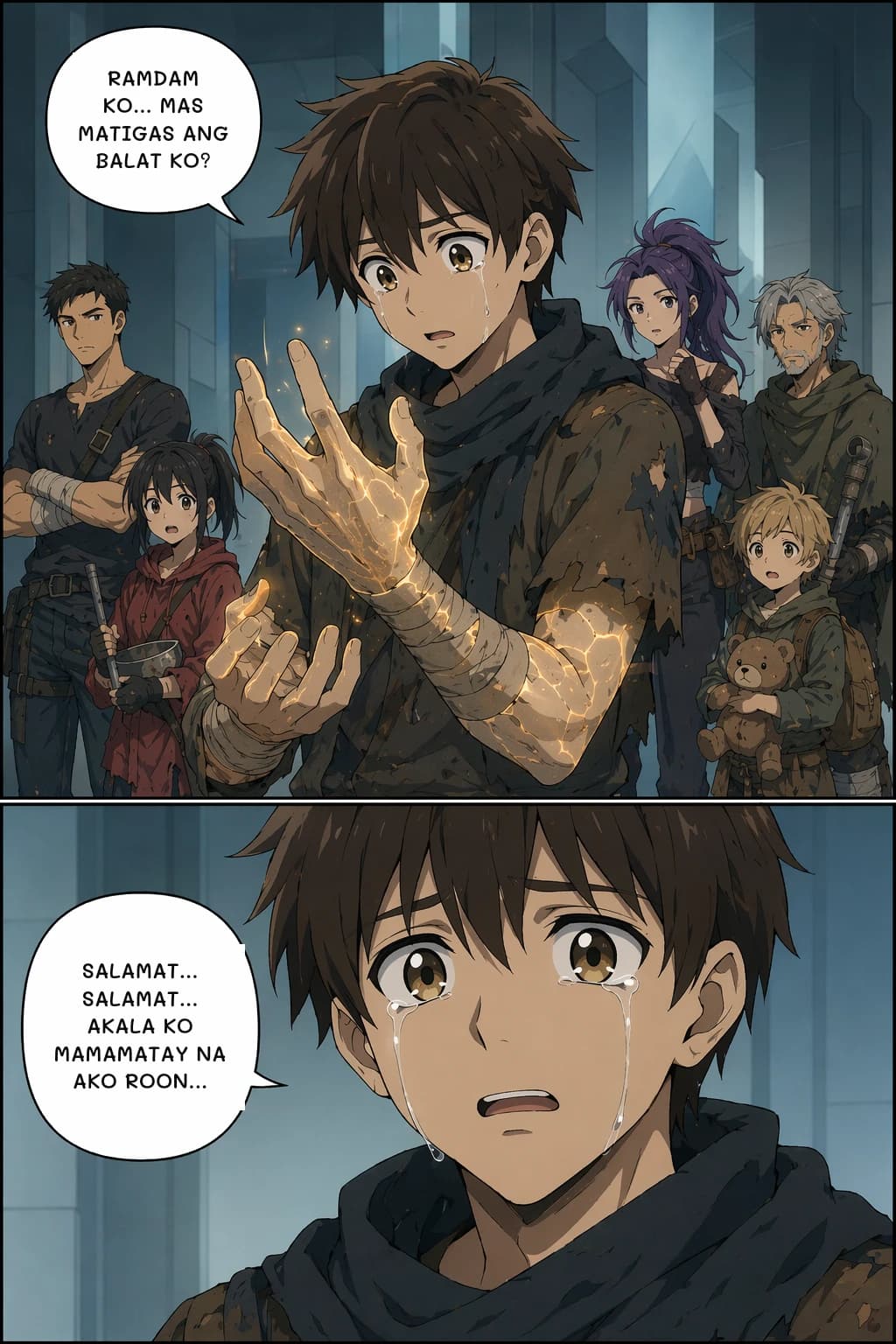 Ramdam ko... mas matigas ang balat ko?
SALAMAT... SALAMAT... AKALA KO MAMAMATAY NA AKO ROON...