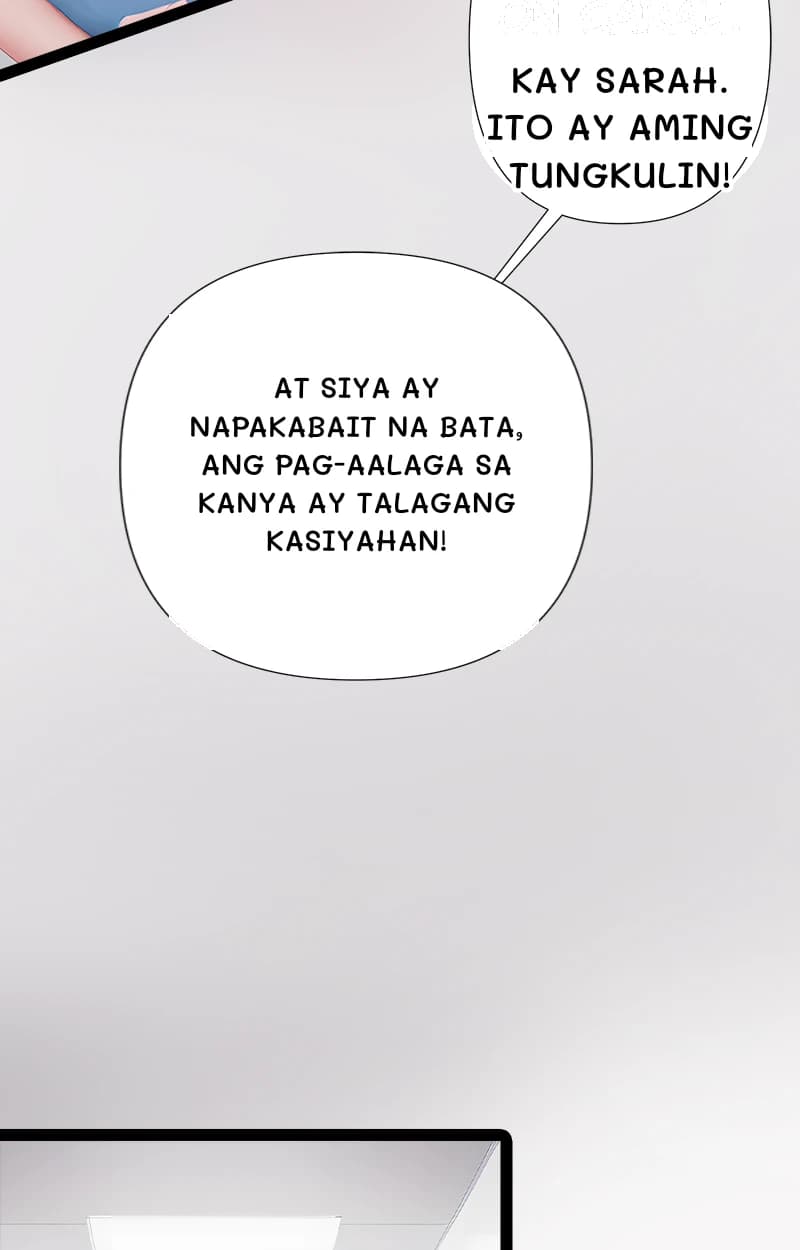 Kay sarah. Ito ay aming tungkulin!
At siya ay napakabait na bata, ang pag-aalaga sa kanya ay talagang kasiyahan!