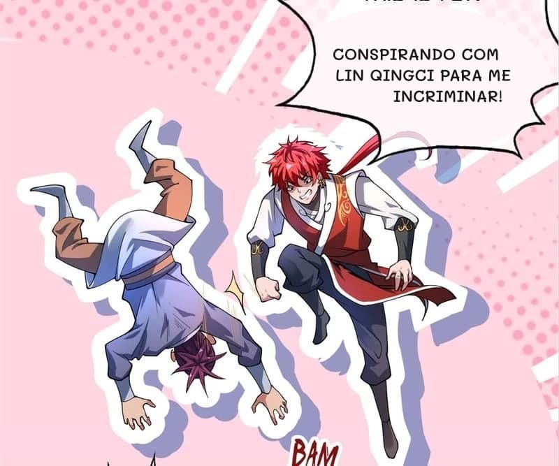 Conspirando com Lin Qingci para me incriminar!