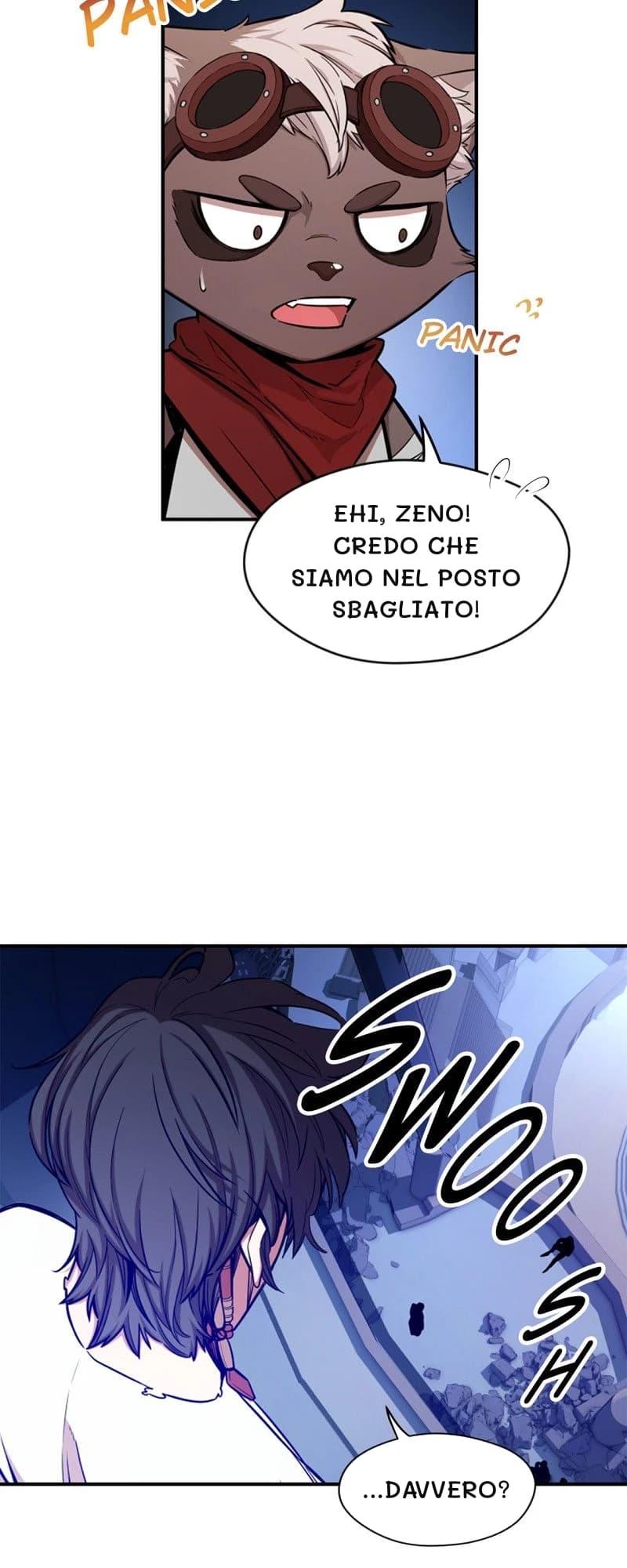 Ehi, Zeno! Credo che siamo nel posto sbagliato!
...davvero?