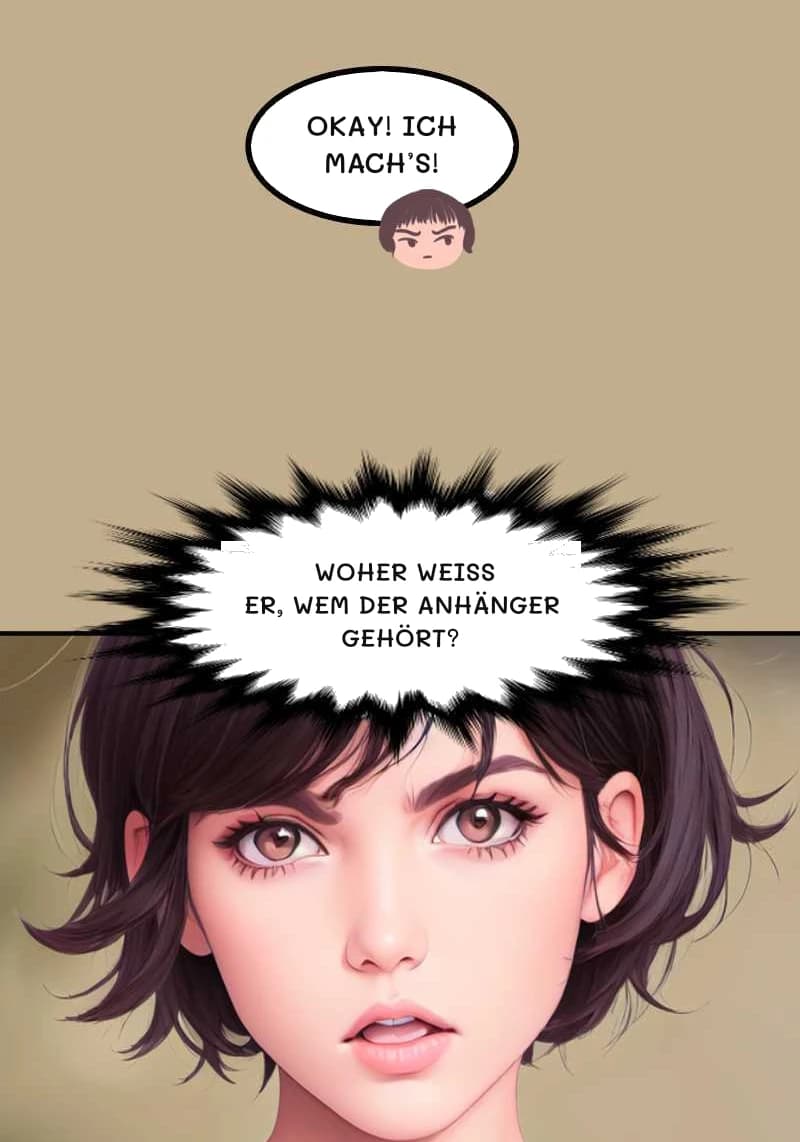 OKAY! ICH MACH’S!
WOHER WEISS ER, WEM DER ANHÄNGER GEHÖRT?