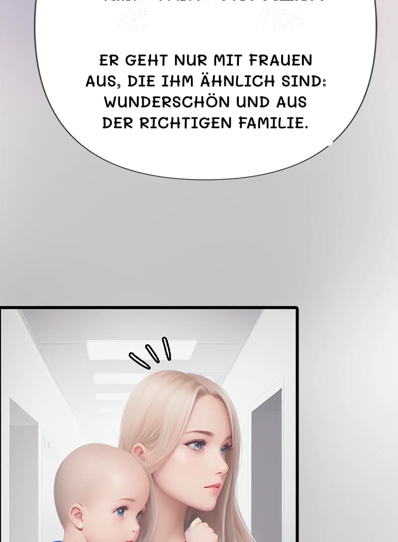 Er geht nur mit Frauen aus, die ihm ähnlich sind: wunderschön und aus der richtigen Familie.