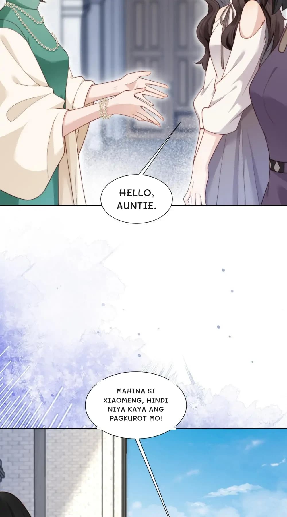 Hello, Auntie.
Mahina si Xiaomeng, hindi niya kaya ang pagkurot mo!