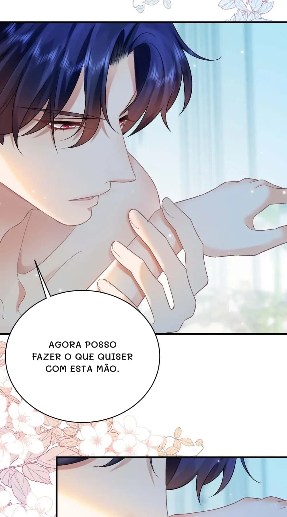 Agora posso fazer o que quiser com esta mão.