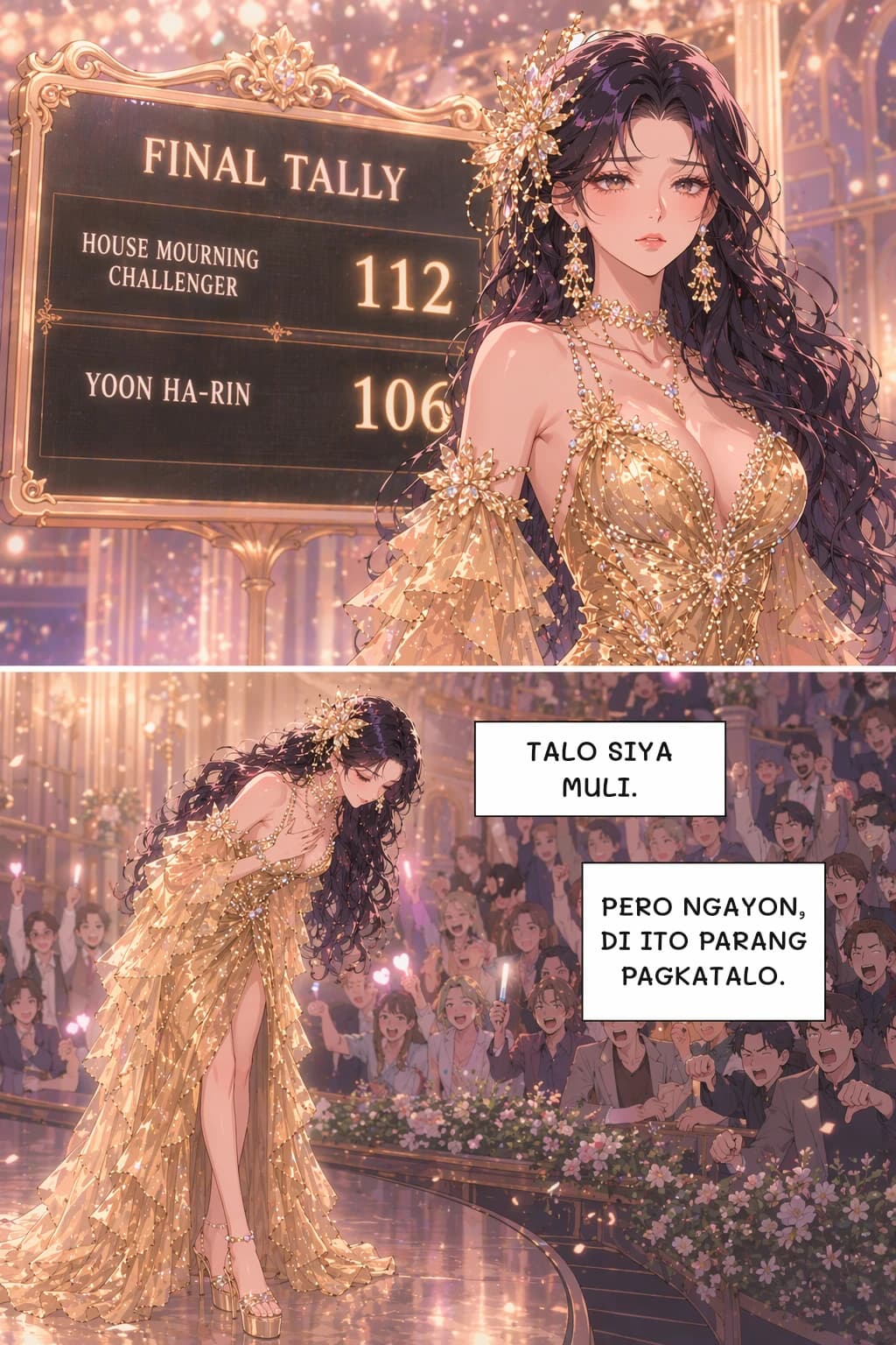 TALO SIYA MULI.
PERO NGAYON, DI ITO PARANG PAGKATALO.