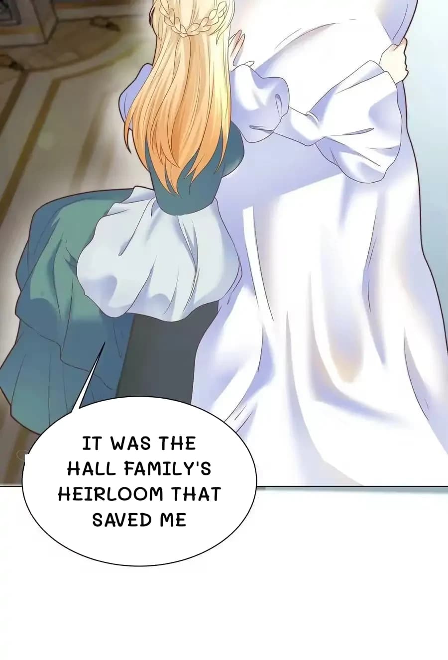 It was the Hall family's heirloom that saved me